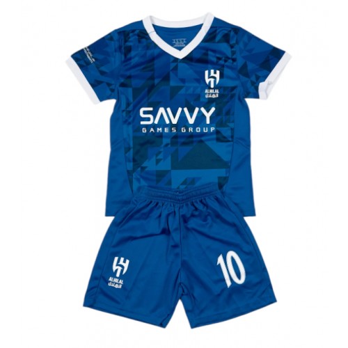 Al-Hilal Neymar Jr #10 Domaci Dres za Dječji 2024-25 Kratak Rukavima (+ kratke hlače)